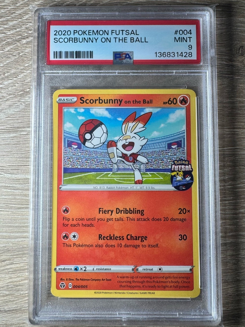 Scorbunny on the Ball #4/Pokemon Promo